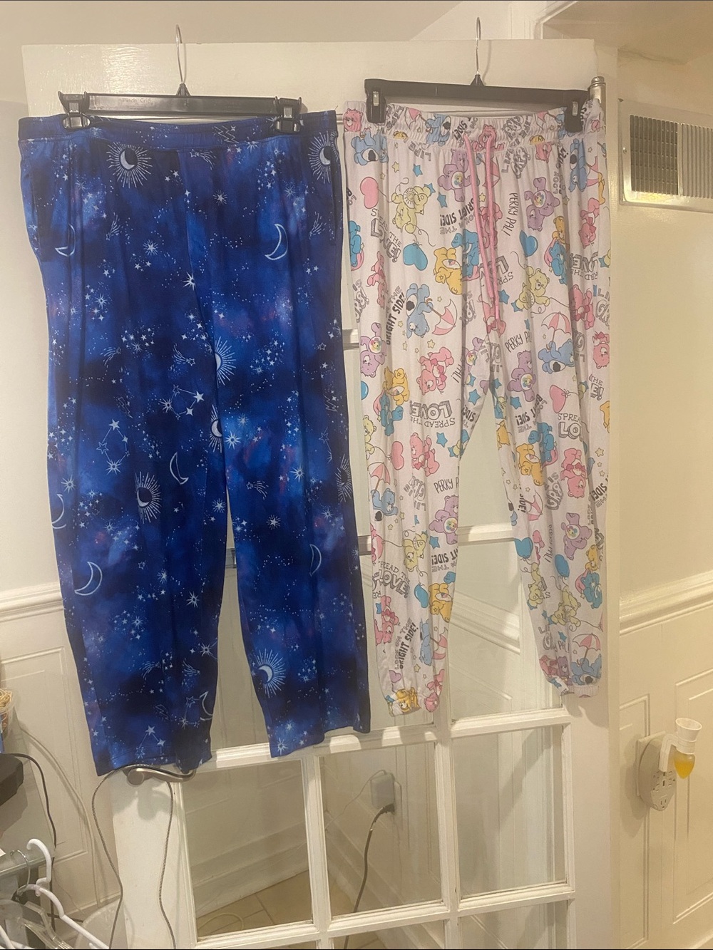 Bundle of (2) size XL(16/18) pajama bottoms good condition